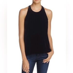 Joie Brighton velvet tank top fits like US6